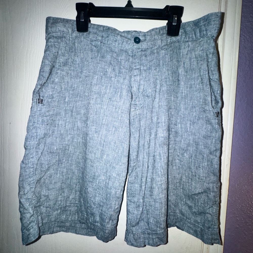 Patagonia Men's Heather Gray Flat-Front Shorts